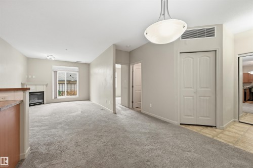 139 2503 Hanna Crescent, Edmonton, AB - Indoor With Fireplace
