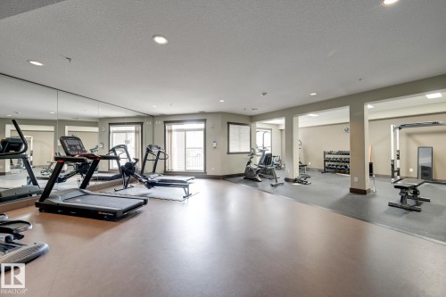 Gym - 139 2503 Hanna Crescent, Edmonton, AB - Indoor Photo Showing Gym Room