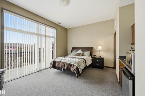 Guest Suite - 139 2503 Hanna Crescent, Edmonton, AB - Indoor Photo Showing Bedroom
