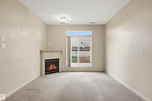 139 2503 Hanna Crescent, Edmonton, AB - Indoor With Fireplace