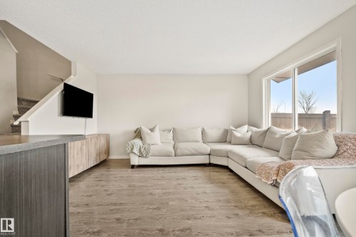3852 Powell Wynd, Edmonton, AB - Indoor Photo Showing Living Room