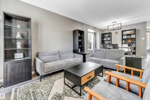 3824 48 Street, Edmonton, AB - Indoor Photo Showing Living Room