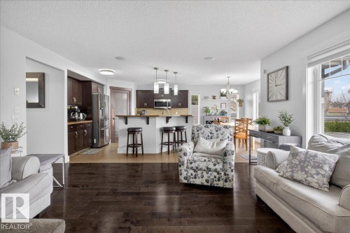8132 16A Avenue, Edmonton, AB - Indoor Photo Showing Living Room
