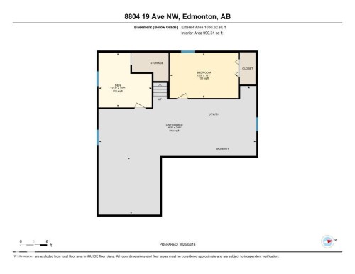 Floor plan - 8804 19 Avenue, Edmonton, AB - Other