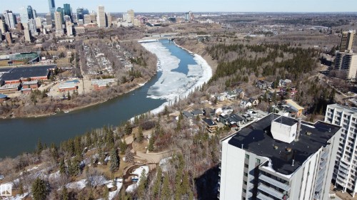 706 10135 Saskatchewan Drive, Edmonton, AB - Outdoor With Body Of Water With View