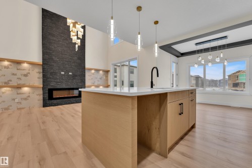 8450 Mayday Link, Edmonton, AB - Indoor Photo Showing Kitchen