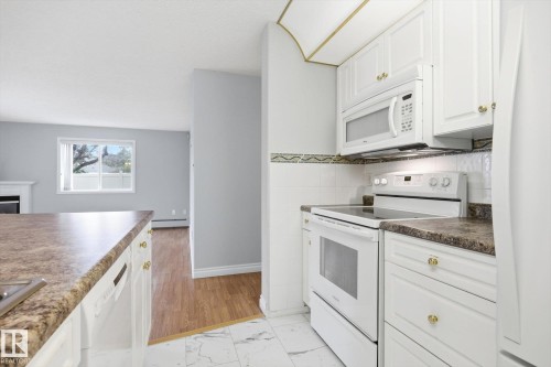 126 10511 42 Avenue, Edmonton, AB - Indoor Photo Showing Kitchen