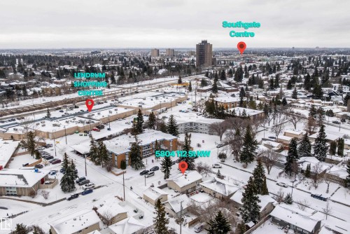 5804 112 Street, Edmonton, AB - Outdoor With View