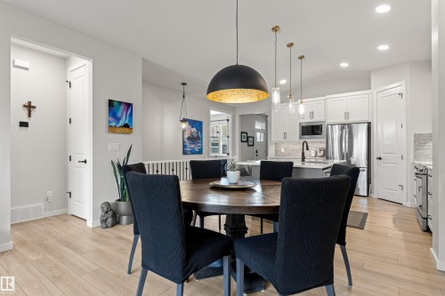 185 Redwing Wynd, St. Albert, AB - Indoor Photo Showing Dining Room