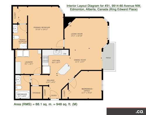 Floor plan - 31 9914 80 Avenue, Edmonton, AB - Other