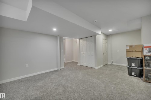 130 Campbell Road, Leduc, AB - Indoor Photo Showing Basement