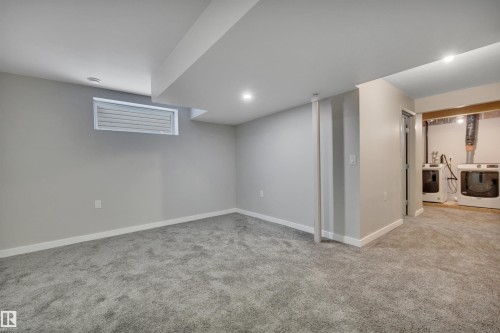 130 Campbell Road, Leduc, AB - Indoor Photo Showing Basement