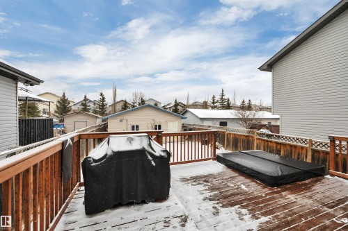 130 Campbell Road, Leduc, AB - Outdoor With Deck Patio Veranda With Exterior