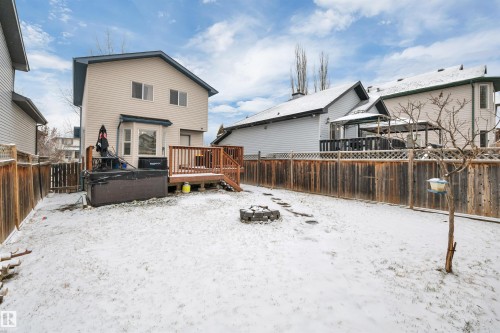 130 Campbell Road, Leduc, AB - Outdoor With Deck Patio Veranda With Exterior