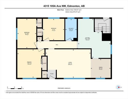 Floor plan - 4315 105A Avenue, Edmonton, AB - Other