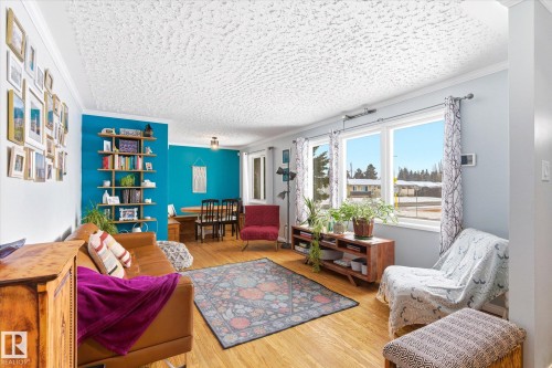 4315 105A Avenue, Edmonton, AB - Indoor Photo Showing Living Room