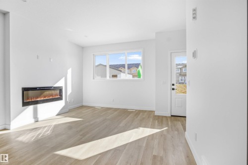 1227 Cristall Way, Edmonton, AB - Indoor With Fireplace