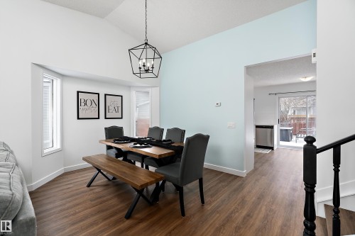 49 Deerbourne Drive, St. Albert, AB - Indoor Photo Showing Dining Room