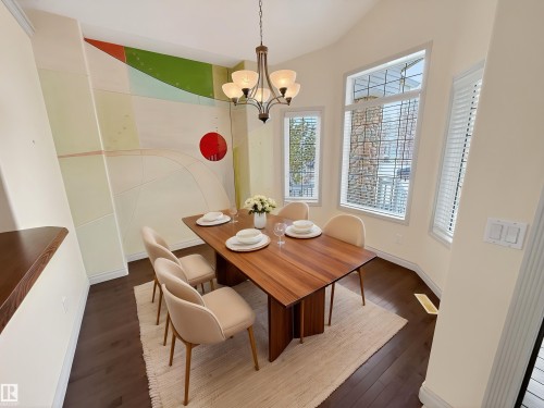 6 Briarwood Village, Stony Plain, AB - Indoor Photo Showing Dining Room