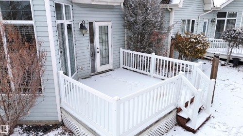 6 Briarwood Village, Stony Plain, AB - Outdoor With Deck Patio Veranda With Exterior