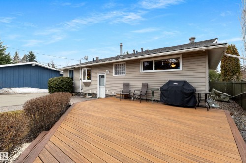 12219 42A Avenue, Edmonton, AB - Outdoor With Deck Patio Veranda With Exterior