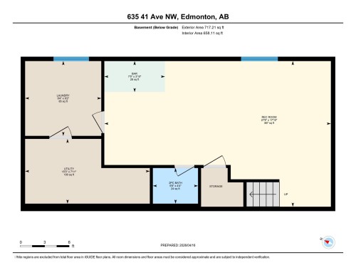 Floor plan - 635 41 Avenue, Edmonton, AB - Other