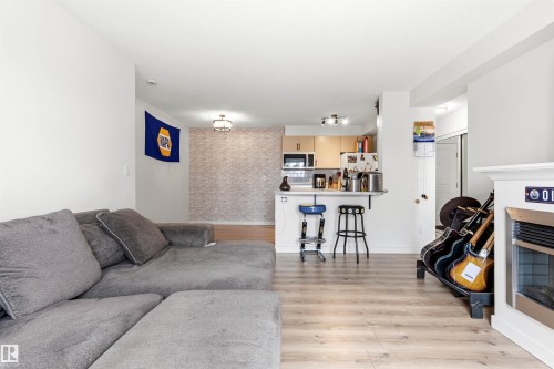 413 17003 67 Avenue, Edmonton, AB - Indoor Photo Showing Living Room