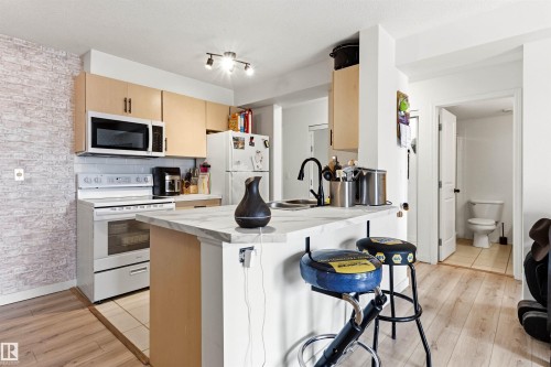 413 17003 67 Avenue, Edmonton, AB - Indoor Photo Showing Kitchen With Double Sink