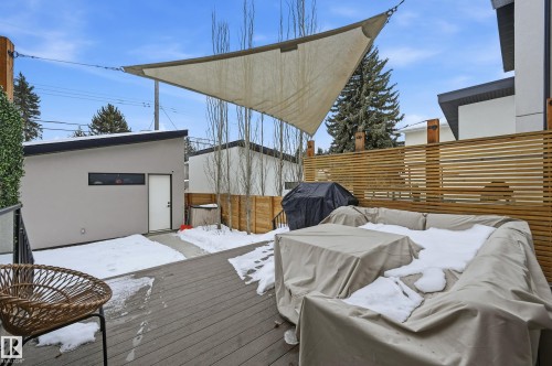 44B Valleyview Crescent, Edmonton, AB - Outdoor With Deck Patio Veranda With Exterior