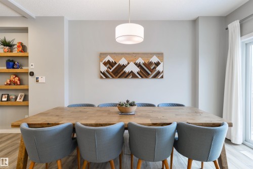 5361 Lark Landing, Edmonton, AB - Indoor Photo Showing Dining Room