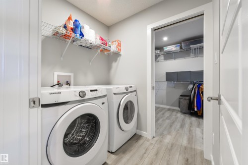 5361 Lark Landing, Edmonton, AB - Indoor Photo Showing Laundry Room