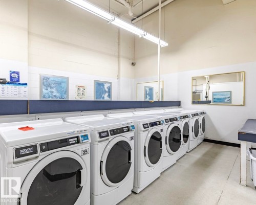 105 10883 Saskatchewan Drive, Edmonton, AB - Indoor Photo Showing Laundry Room