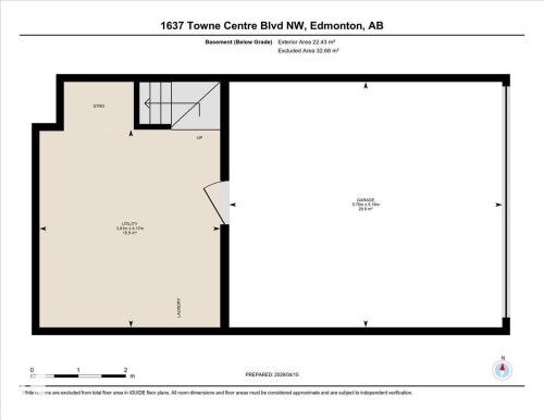 Floor plan - 1637 Towne Centre Boulevard, Edmonton, AB - Other