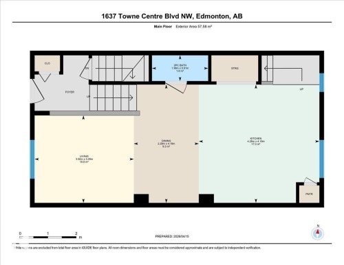 Floor plan - 1637 Towne Centre Boulevard, Edmonton, AB - Other