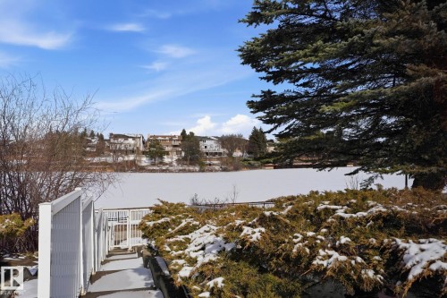 view of lake from courtyard - 334 15499 Castle Downs Road, Edmonton, AB - Outdoor