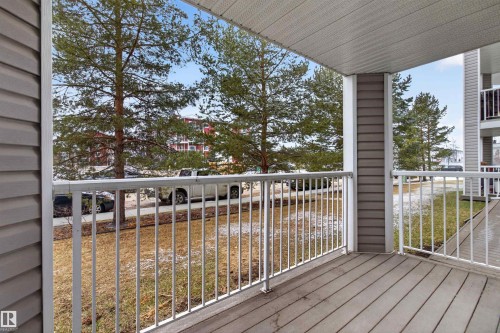 South Facing Patio - 106 4403 23 Street Nw, Edmonton, AB - Outdoor With Deck Patio Veranda With Exterior