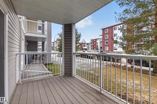 South Facing Patio - 106 4403 23 Street Nw, Edmonton, AB - Outdoor With Exterior