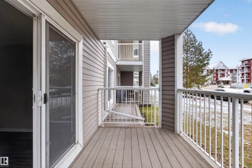 South Facing Patio - 106 4403 23 Street Nw, Edmonton, AB - Outdoor With Deck Patio Veranda With Exterior