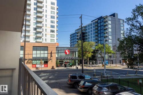 207 12207 Jasper Avenue, Edmonton, AB - Outdoor With Balcony With Facade