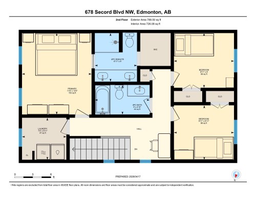 Floor plan - 678 Secord Boulevard, Edmonton, AB - Other