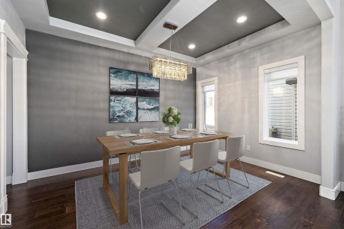 1339 Adamson Drive, Edmonton, AB - Indoor Photo Showing Dining Room