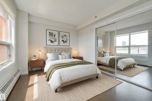 1003 12319 Jasper Avenue, Edmonton, AB - Indoor Photo Showing Bedroom