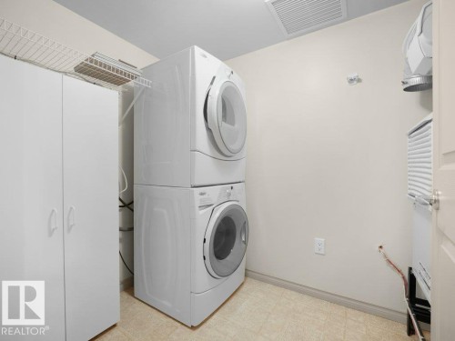 302 1589 Glastonbury Boulevard, Edmonton, AB - Indoor Photo Showing Laundry Room