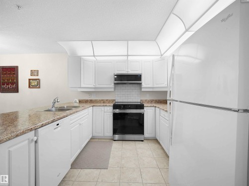 103 6703 172 Street, Edmonton, AB - Indoor Photo Showing Kitchen With Double Sink