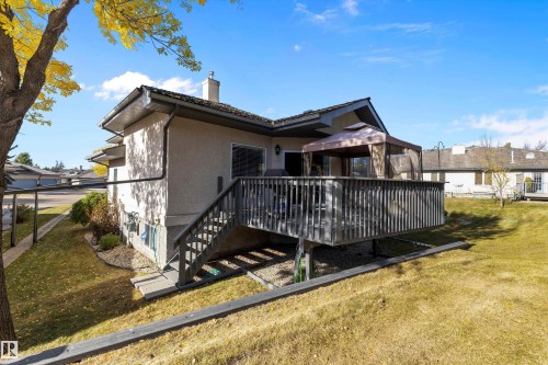 123 215 Blackburn Drive E, Edmonton, AB - Outdoor With Deck Patio Veranda