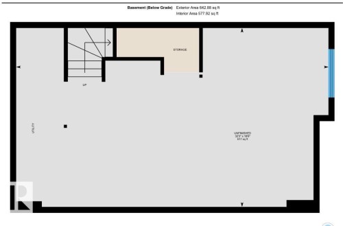 View of home floor plan - 19634 29 Avenue, Edmonton, AB - Other