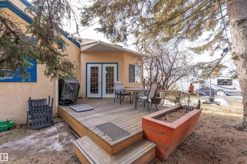 4426 53 Avenue, Leduc, AB - Outdoor With Deck Patio Veranda With Exterior