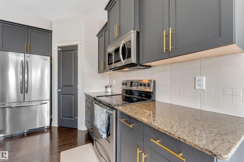 1920 69 St., Edmonton, AB - Indoor Photo Showing Kitchen With Upgraded Kitchen