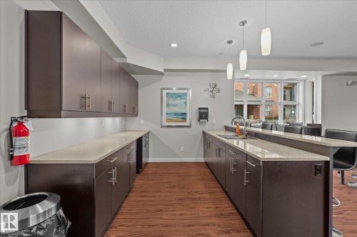 316 667 Watt Boulevard, Edmonton, AB - Indoor Photo Showing Kitchen With Double Sink