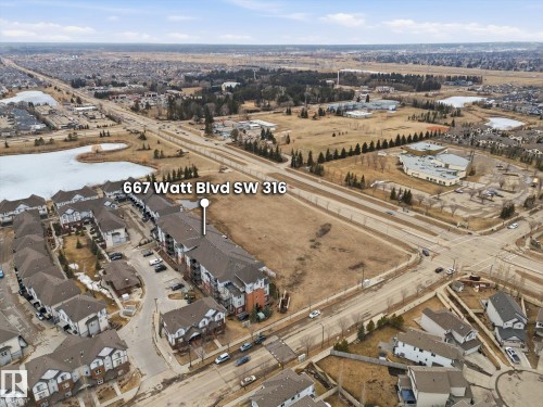316 667 Watt Boulevard, Edmonton, AB -  With View